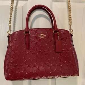 Coach Sage carryall in patent leather